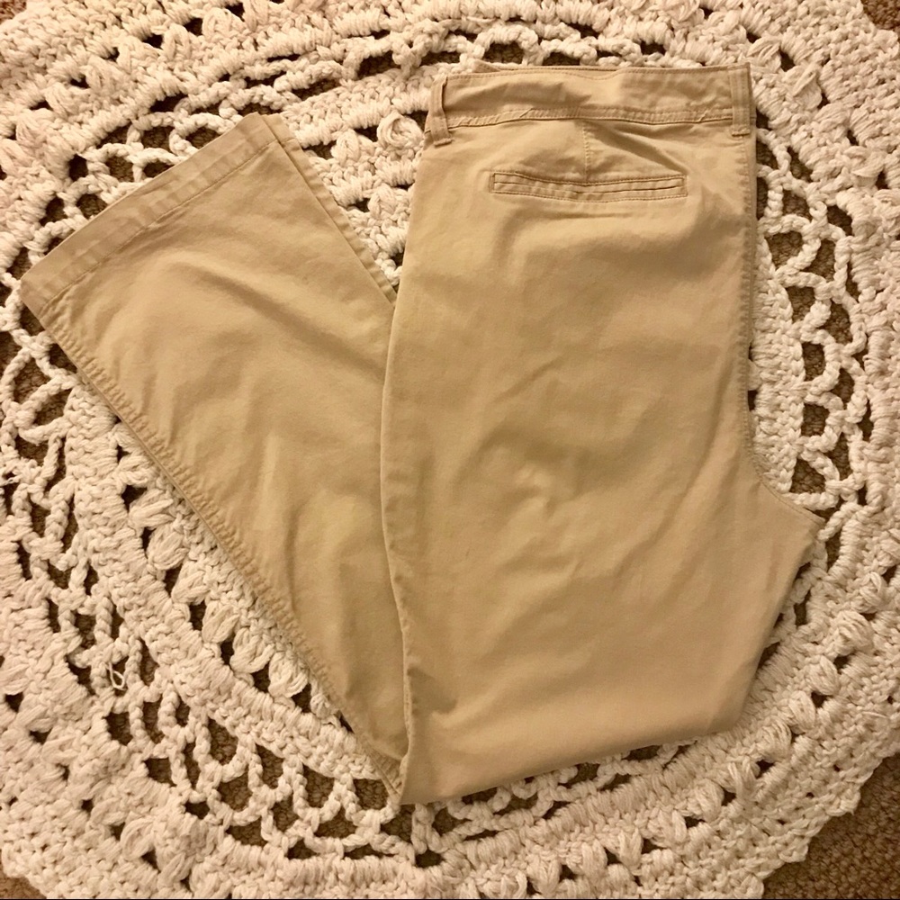 Old Navy Boot Cut khakis